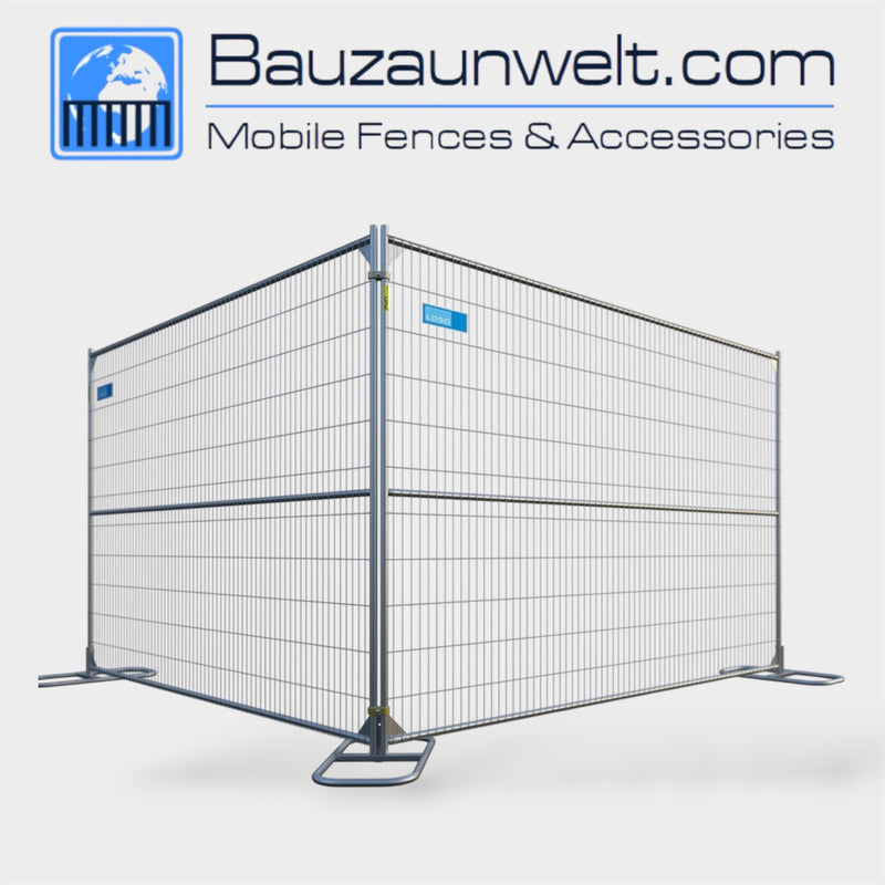 ZND ST812H 07072425 anti-climb fence panel, 8 x 12 ft pre-galvanized welded mesh