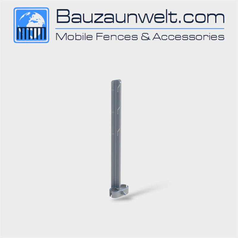 ZND 09052232 barbed wire extension arm, pre-galvanized security topper for fence panels