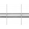 Bauzaun 15 kg EUTOP Premium Drahtstärke 3,2 mm - Rohr 1,2 mm