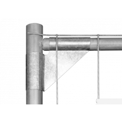Bauzaun 15 kg EUTOP Premium Drahtstärke 3,2 mm - Rohr 1,2 mm