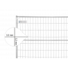 Bauzaun 15 kg EUTOP Premium Drahtstärke 3,2 mm - Rohr 1,2 mm