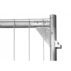 Bauzaun 15 kg EUTOP Premium Drahtstärke 3,2 mm - Rohr 1,2 mm