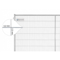 Bauzaun 15,5 kg Anti Climb Masche 43 x 262 mm Draht 3,2 x 2,2 mm