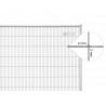 Bauzaun 23 kg High Security Masche 38 x 253 mm Draht 4 x 3 mm
