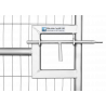 Bauzaun Tür 1,25 x 2,00 m - für alle gängigen Mobilzäune mit 2 m Höhe