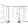 Bauzaun Tür 1,25 x 2,00 m - für alle gängigen Mobilzäune mit 2 m Höhe