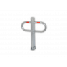 Parkplatzsperre Typ 471UZ, 70x70mm, -umlegbar- z