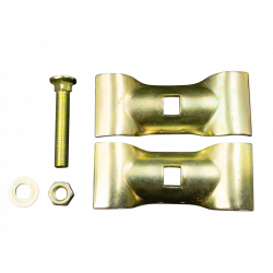 BAUZAUNWELT 11 kg Premium 2,20 x 2,00 m 15er Set - 16 kg PE Fuß