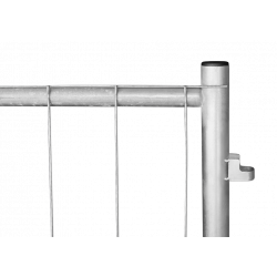 Bauzaun 11 kg halbhoch  3,5 x 1,2 m Drahtstärke 3,2 x 3,2 mm