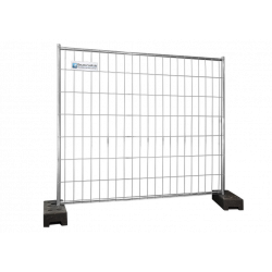 BAUZAUNWELT 11 kg Premium 2,20 x 2,00 m 15er Set - 16 kg PE Fuß