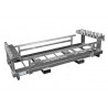 Lightweight Construction Fence 24.25 lbs 7.22 ft x 6.56 ft Premium 15-Piece Set (US)