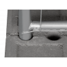 Bauzaun 11 kg EUTOP Economy Drahtstärke 3,2 x 2,2 mm verzinkt