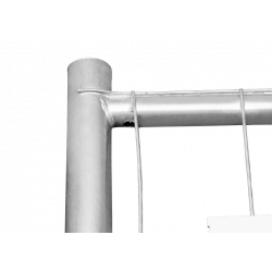 Bauzaun 11 kg EUTOP Economy Drahtstärke 3,2 x 2,2 mm verzinkt