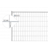 Bauzaun 11 kg EUTOP Economy Drahtstärke 3,2 x 2,2 mm verzinkt