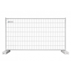 Bauzaun 11 kg EUTOP Economy Drahtstärke 3,2 x 2,2 mm verzinkt