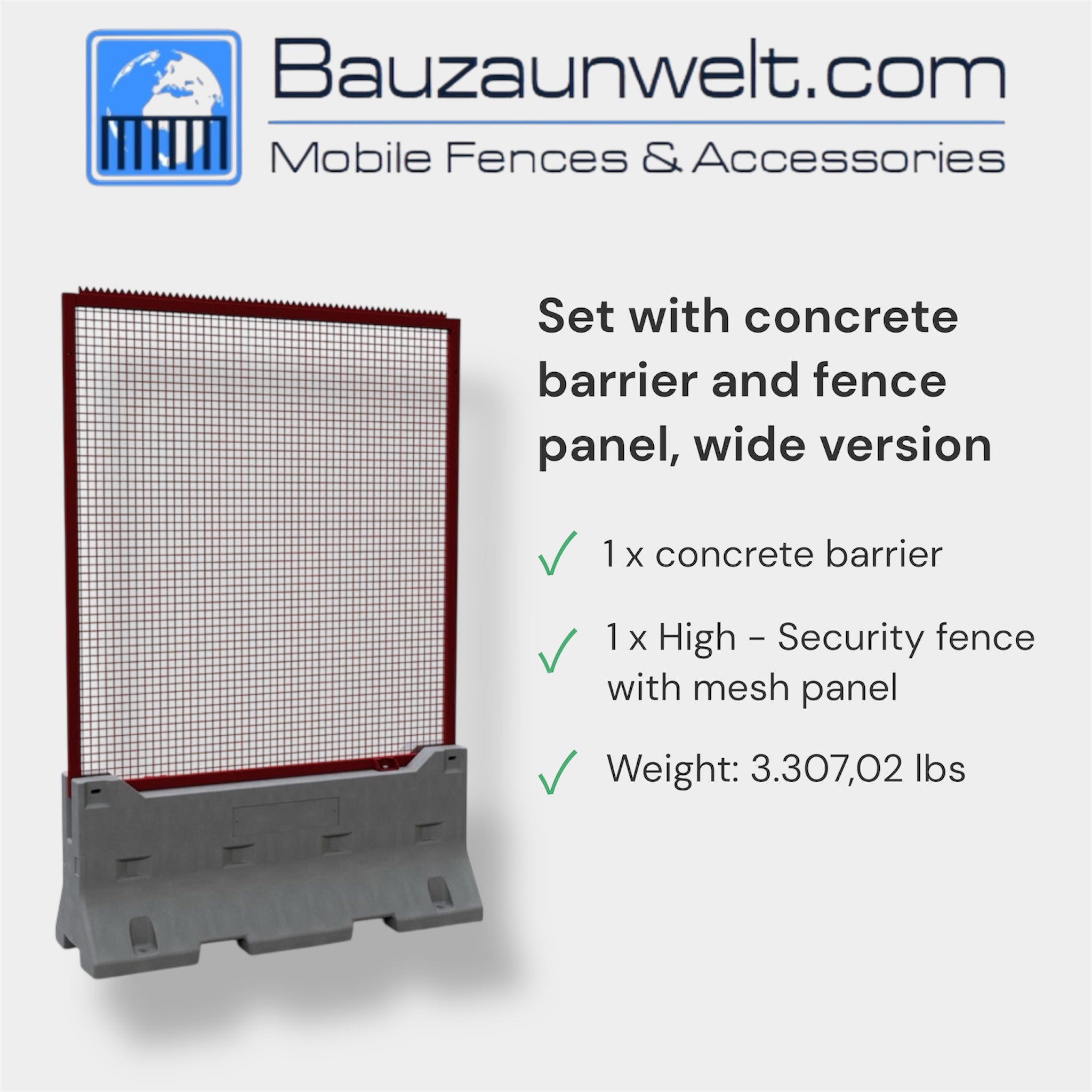 High-Security Fence Set 1