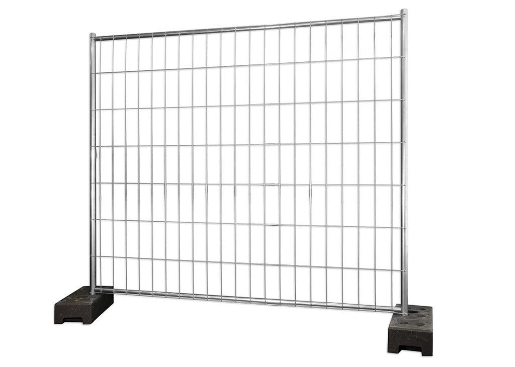 Construction Fence Premium 15-Piece Set with MTP15 - 6.56 ft Panel