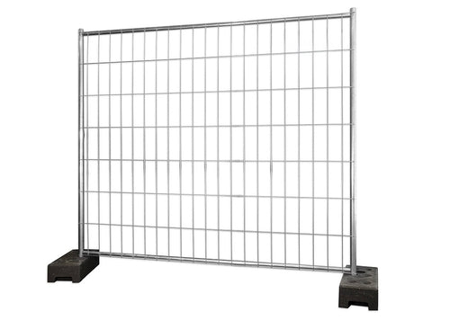 Construction Fence Premium 15-Piece Set with MTP15 - 6.56 ft Panel