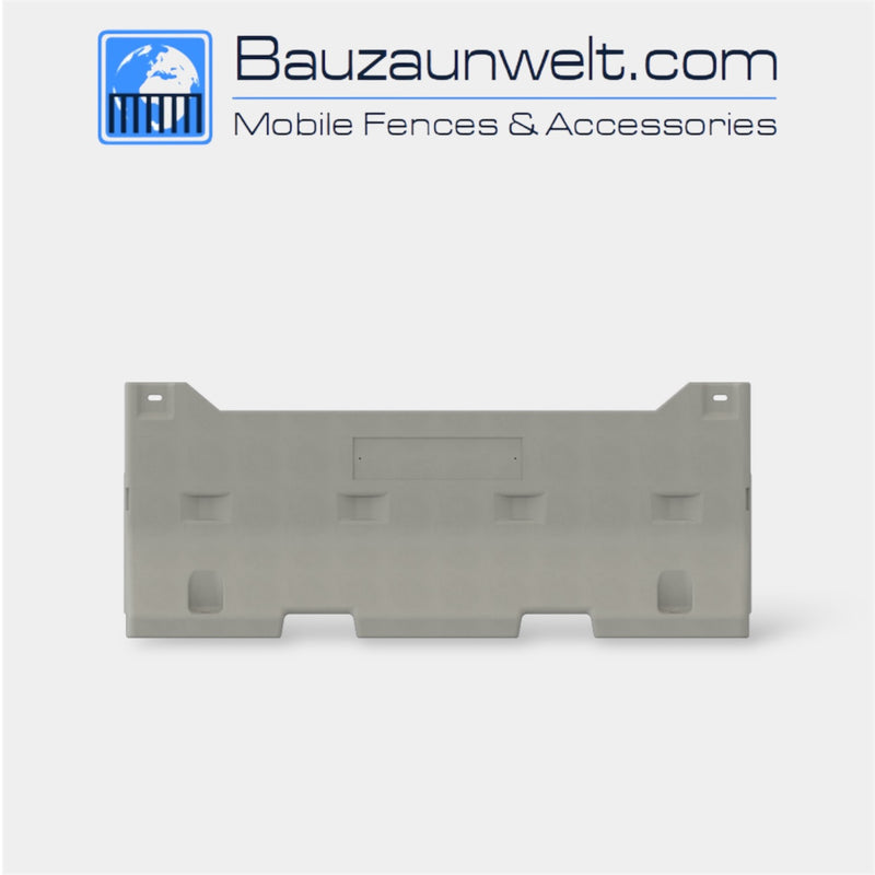 BZW 3F200 high security concrete traffic barrier for vehicle mitigation and site protection