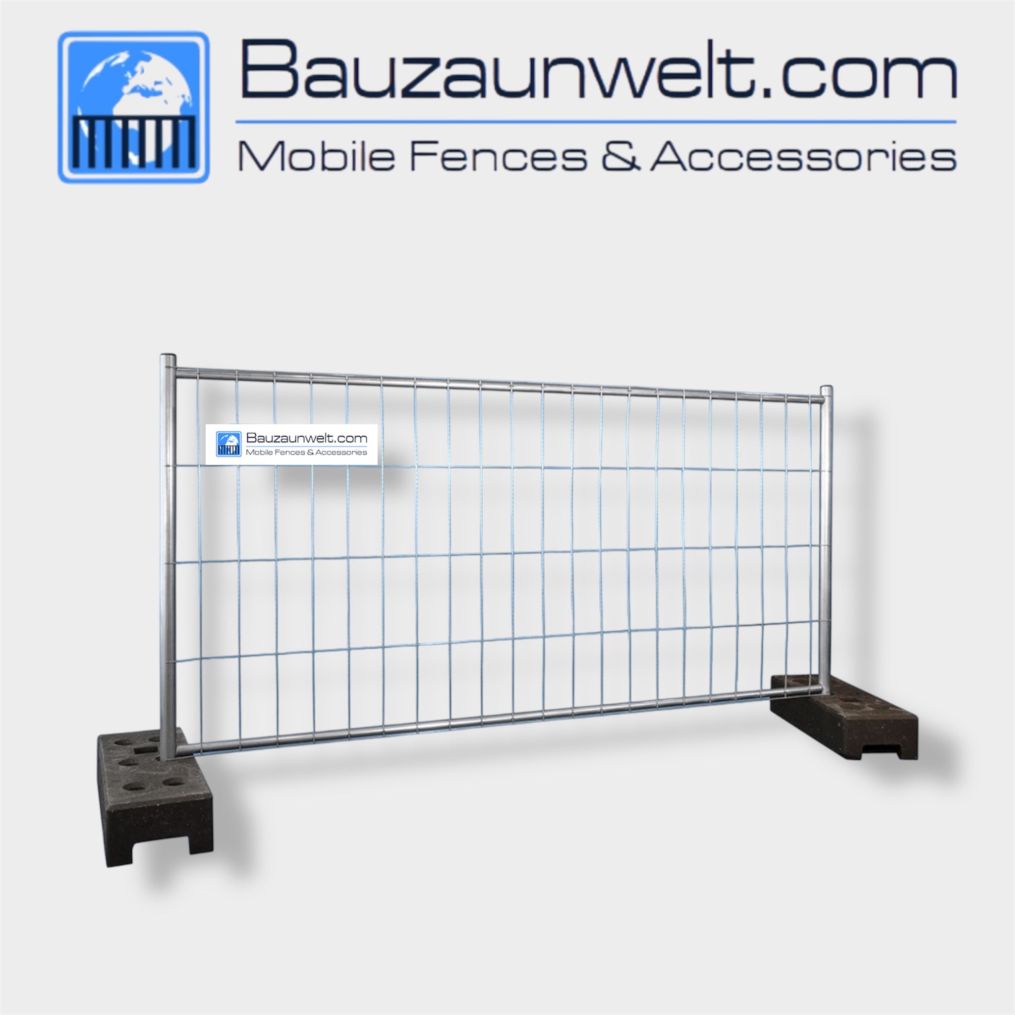 Construction mobile fence panel 7.22x3.94 ft temporary fencing Las Vegas