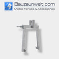 High security fence connection hardware temporary fencing Nevada