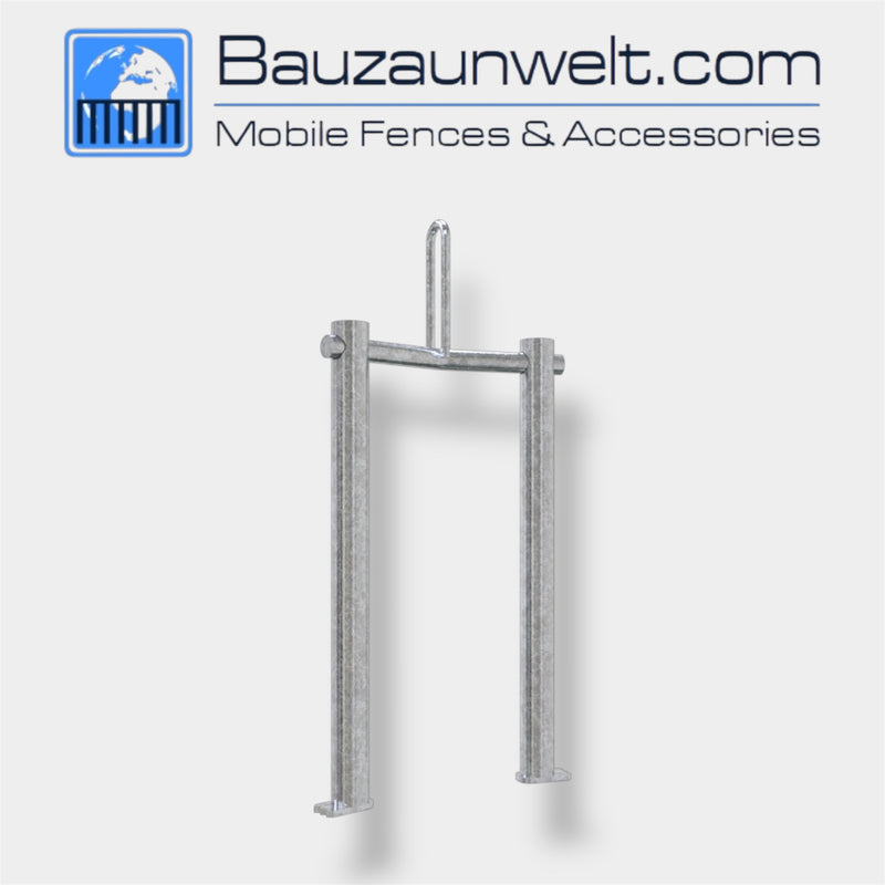 BZW 3F200-1-225 angled connector, 22.5 degree link between concrete barriers for curved runs