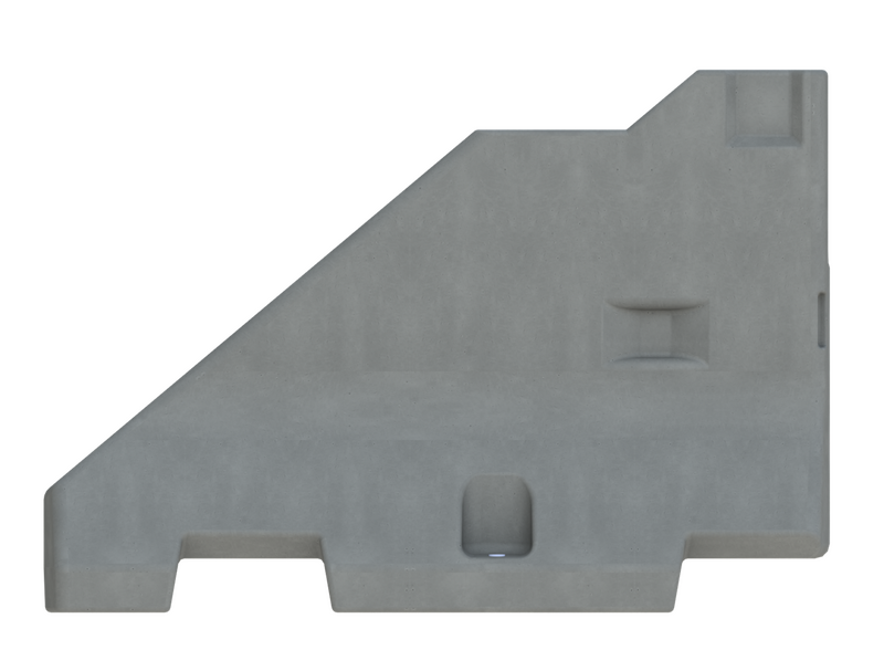 בטונדה/מחסום בטון סוף - אבטחה גבוהה