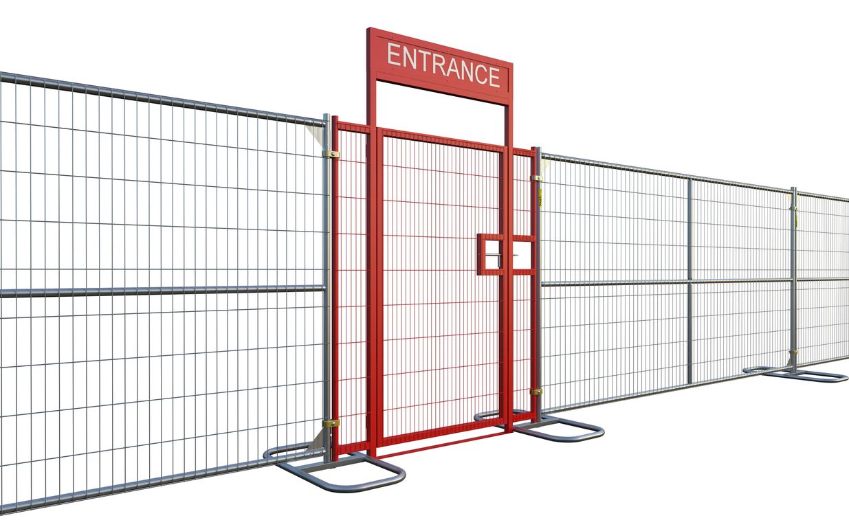 ZND Pedestrian Gate 6ft Anticlimb