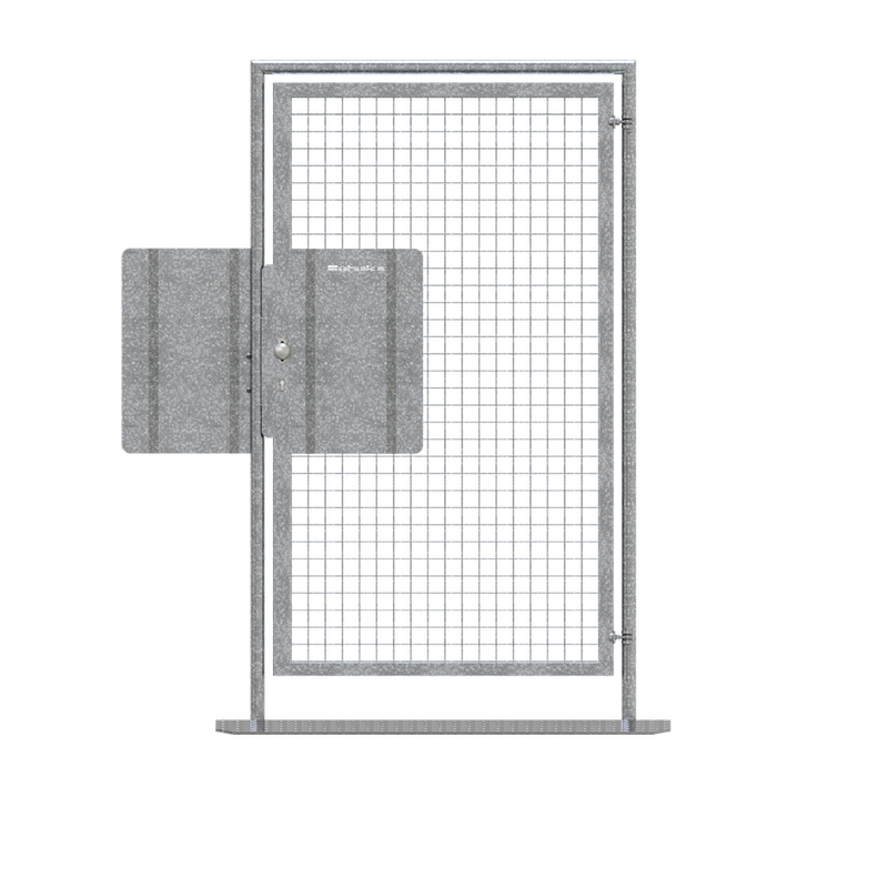 High Security Fence Gate - Single Wing with Knob