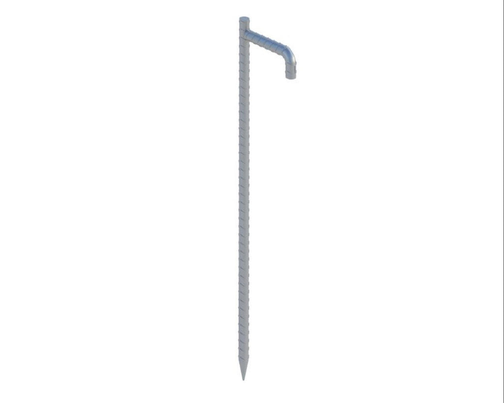 ZND Fence Stabilizer with Brace Assembly - Full Set