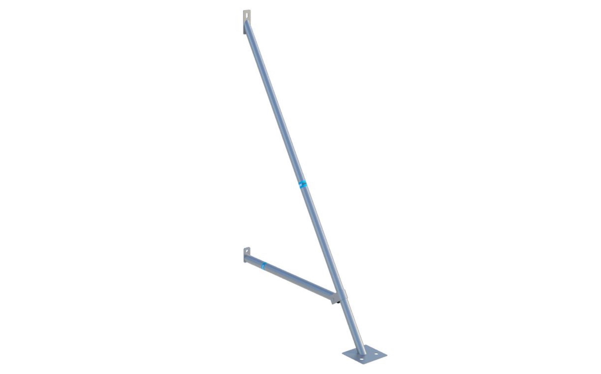 ZND Fence Stabilizer with Brace Assembly - Full Set