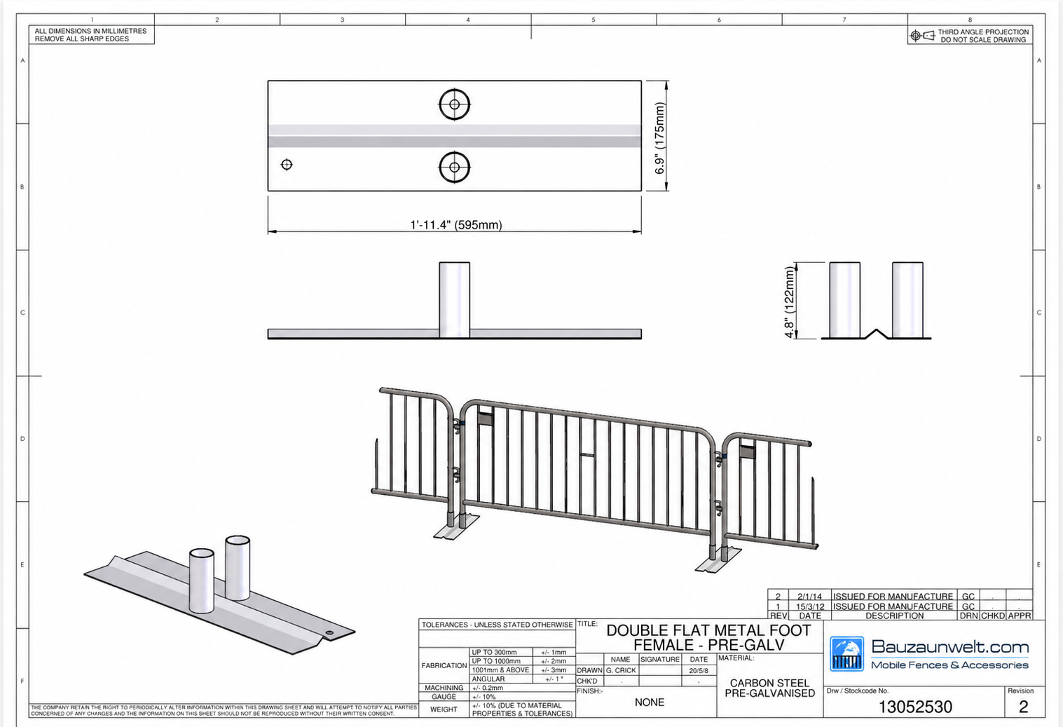 ZND Bar Barrier Lightweight Set