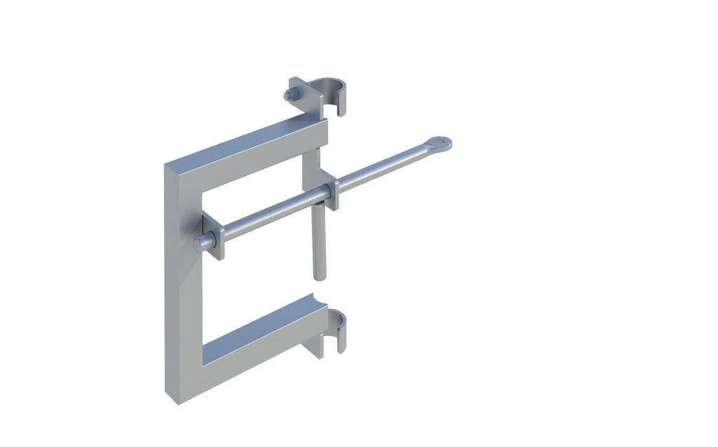 ZND 08052055 vehicle gate conversion kit, mounting hardware detail