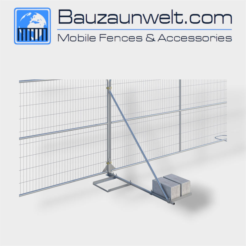 ZND 16553100 Windbreaker Elite stabilizer assembly, complete wind bracing set for fence panels