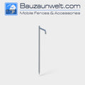 ZND 09552230 heavy duty stabilizer pin for locking braces to temporary fence panels