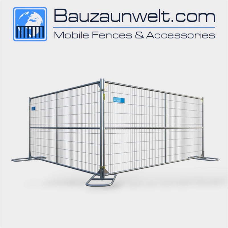 ZND ST612VH 07072235 anti-climb fence panel, 6 x 12 ft pre-galvanized welded mesh