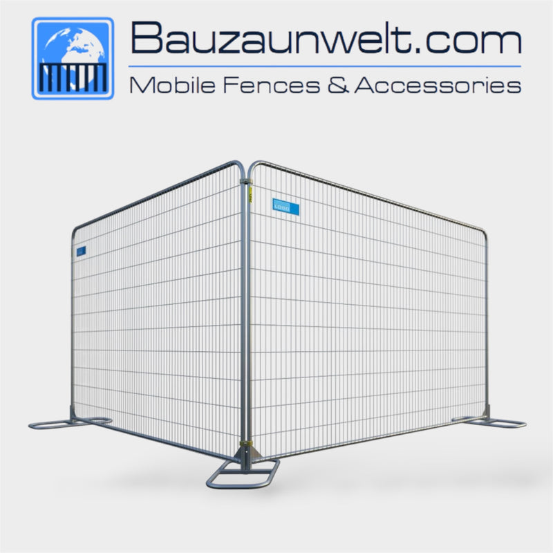 ZND RT812 07073405 round top anti-climb fence panel, 8 x 12 ft pre-galvanized steel
