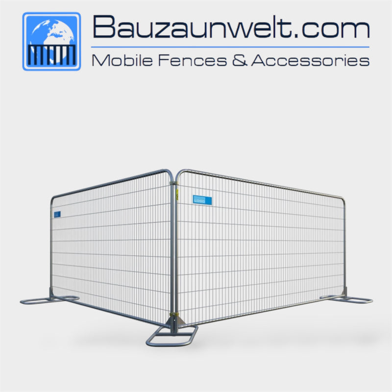 ZND RT612 07073205 round top fence panel, 6 x 12 ft pre-galvanized anti-climb steel