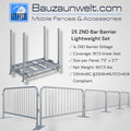 ZND Bar Barrier Lightweight Set