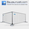 ZND ST612 07072205 anti-climb fence panel, 6 x 12 ft pre-galvanized welded mesh