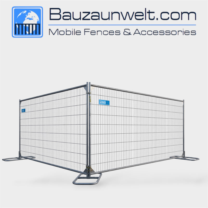 ZND ST612 07072205 anti-climb fence panel, 6 x 12 ft pre-galvanized welded mesh