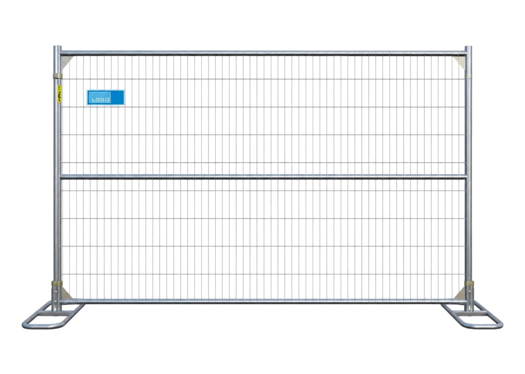 ZND ST612H anti-climb fence panel, mesh and frame detail