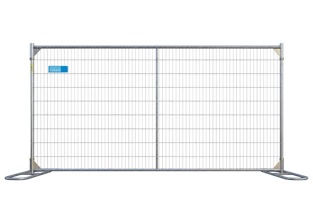 ZND ST612V anti-climb fence panel, mesh and frame detail