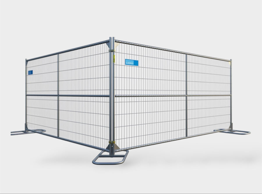 ZND ST612VH.LW 07071255 lightweight anti-climb fence panel, 6 x 12 ft pre-galvanized