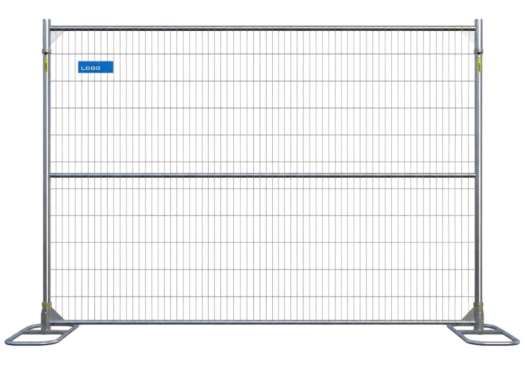 ZND ST812H anti-climb fence panel, mesh and frame detail