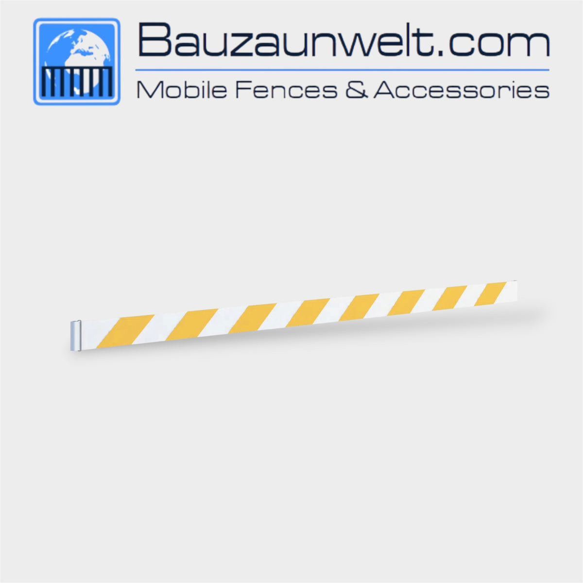 Reflective Fence Strip (Orange-White)