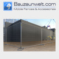 ZND 812RT round top temporary fence panel 8x12 ft construction Las Vegas