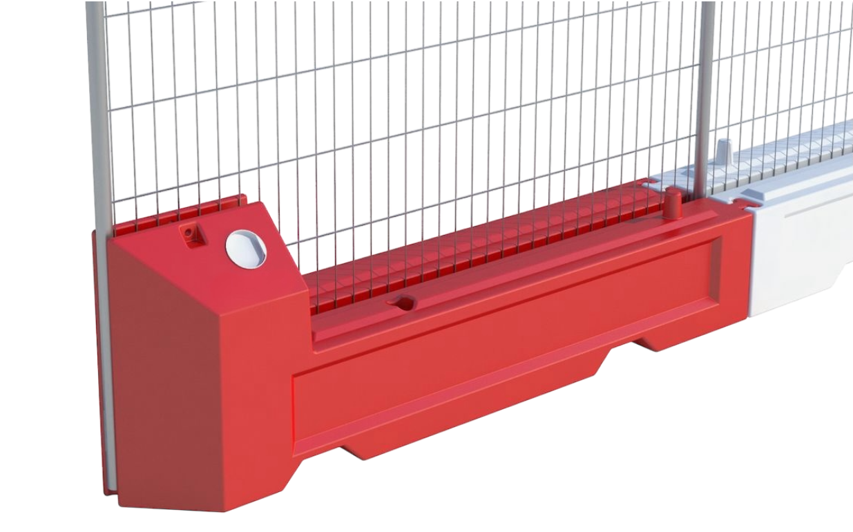 ZND Plastic Barricade RED