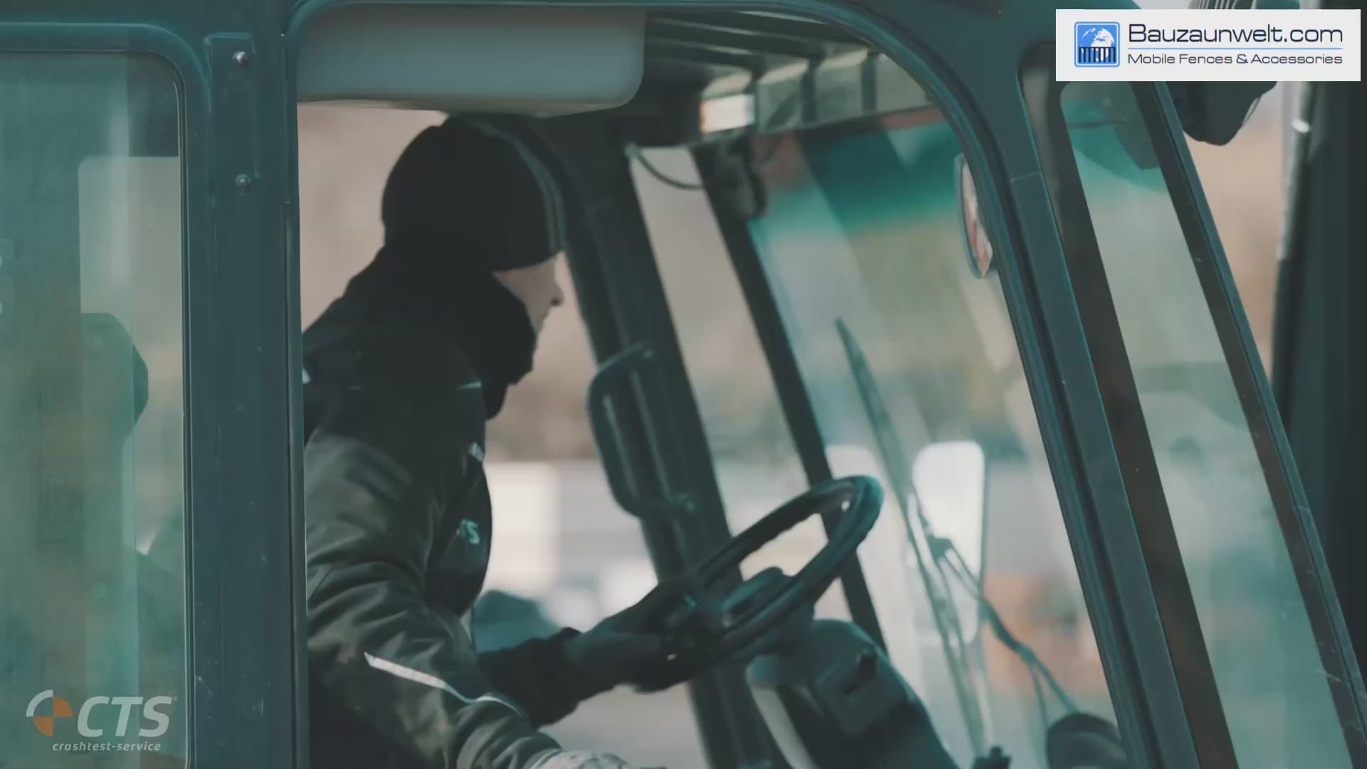 Betonleitschwelle Video